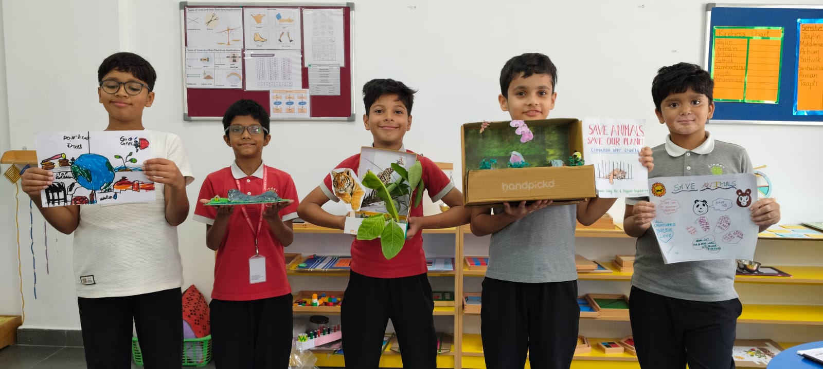 Children at Linden Montessori