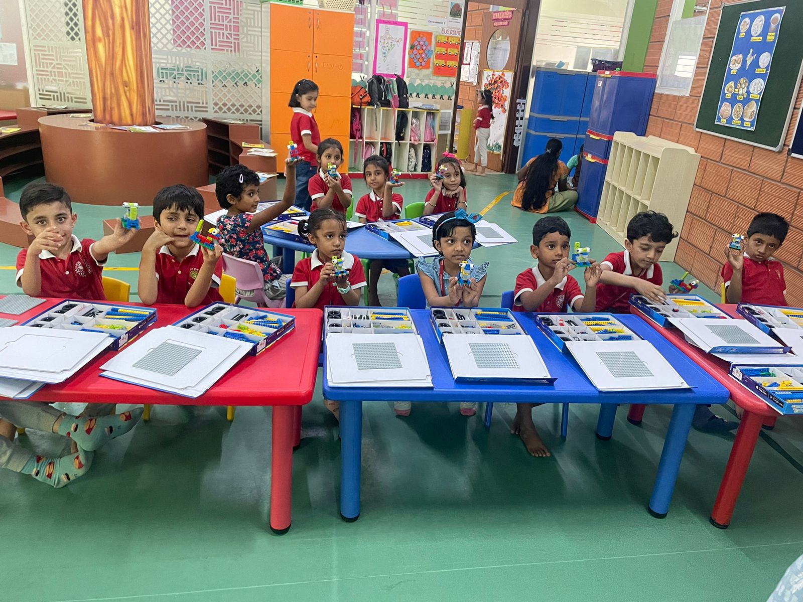 Main classroom at Linden Montessori